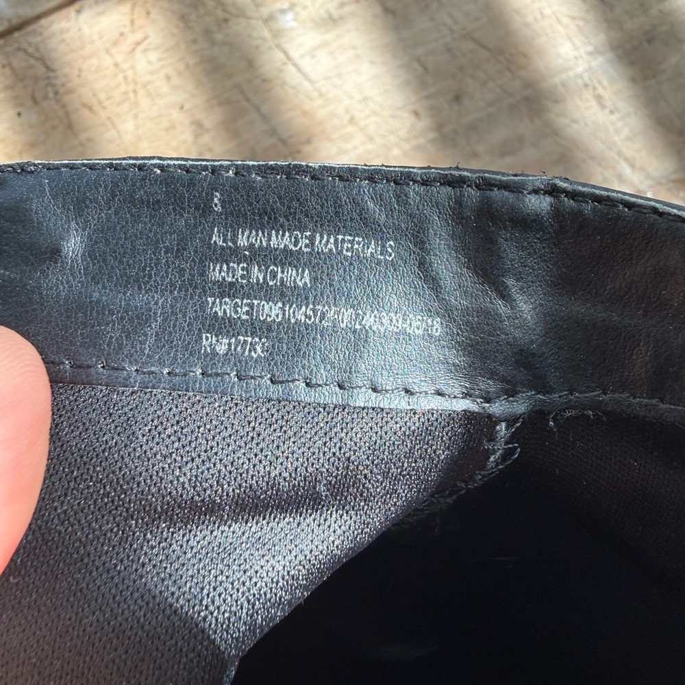 Universal Thread Black Studded Western Ankle Boots - image 5